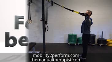 TrX Shoulder Stability and Marching for Hip Dissociation