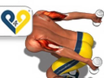 Estensioni avambracci busto inclinato, tricipiti