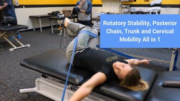 Rotatory Stability, Posterior Chain, Trunk and Cervical Mobility all in 1