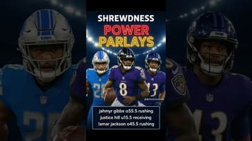 Monday Night Shrewdness Power Parlay! #NFL #sportsbetting #MNF #Ravens #Lions