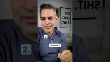 3 Productivity hacks NO ONE told you about | Ankur Warikoo #Shorts