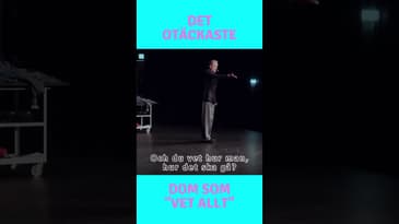 Det är otäckaste är en som vet allting