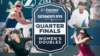Fahey/Schneemann v Pisnik/Campbell at the Fasenra Sacramento Open