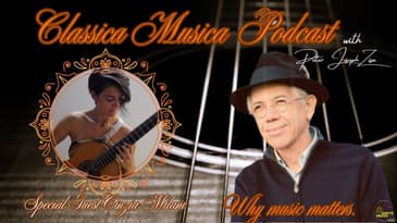 Classica Musica with Dr. Peter Zisa - Guitarist Cinzia Milani