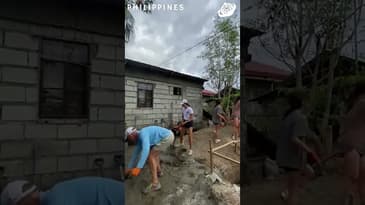 Using Team Work! Christmas Week in the Philippines - Family Volunteering with Globe Aware