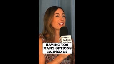 Having too many options ruined dating