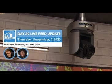 Big Brother All-Stars | Live Feed Update | Thursday, Sept 3, 2020
