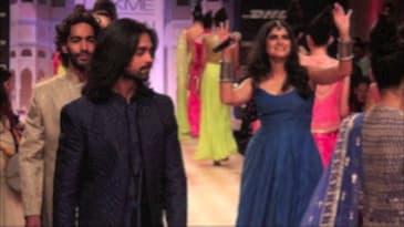 Anita Dongre's Show At Lakme Fashion Week Winter Festive 2013