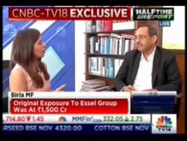 Mr A Balasubramanian, CEO, Aditya Birla Sun Life AMC - CNBC TV18 - Halftime Report