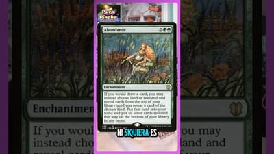 What's your auto include in Green? for @Calavera_Cosplay it's Abundance #mtg #magicthegathering