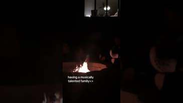 Our family is full of talented kids and parents, here’s a clip of Jake singing around a campfire.