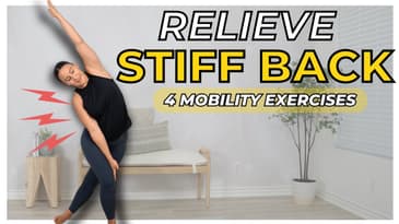 Reduce Back stiffness with Just 4 Mobility Exercises