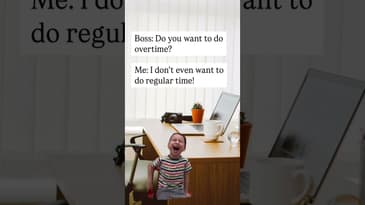 Work Life and overtime, no thanks! #worklife #careeradvice #workfromhome