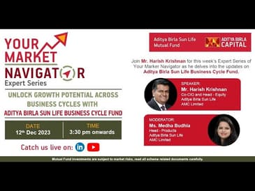 Unlock growth potential across business cycles with Aditya Birla Sun Life Business Cycle Fund.