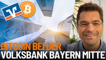 Dürfen Banken Bitcoin verschlafen? - Andreas Streb von der Volksbank Bayern