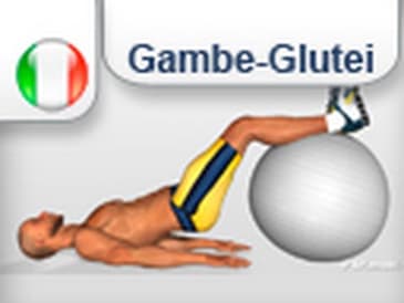 esercizi per dimagrire o modellare gambe e glutei - allenamento donne / femminile