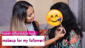 GIVING MY FOLLOWERS A MAKEOVER | ROSY, PINK GLAM LOOK FOR INDIAN SKIN!