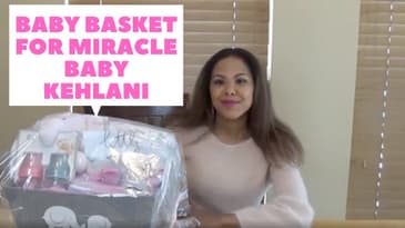 Baby Basket for Miracle Baby Kehlani | The Janay Wells Show