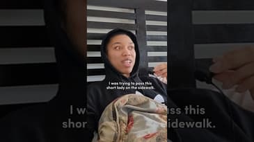 When Short People Try To Walk Faster Than Tall People