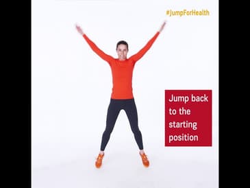 Day 6: The Standard Jumping Jacks | #JumpForHealth