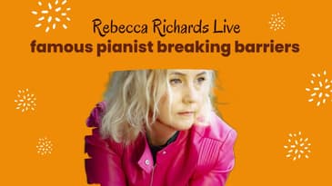 music singer : songwriter Interview | rebecca richards | Famous Pianist Breaking Barriers
