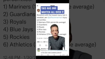 This SCREAMS jinx #shorts #baseball #mlb #mariners #guardians #royals #bluejays #rockies #athletics