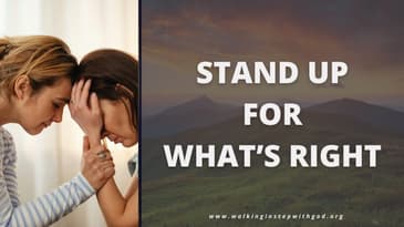 Stand Up for What's Right