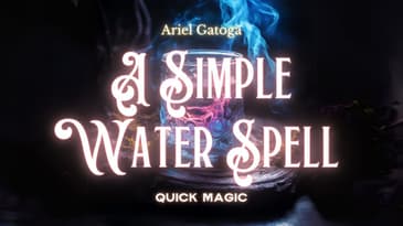 How To Cast A Simple Water Spell