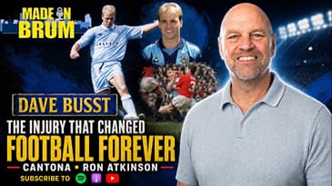 DAVE BUSST: The Injury That Changed Football Forever | Coventry City, Cantona & Ron Atkinson
