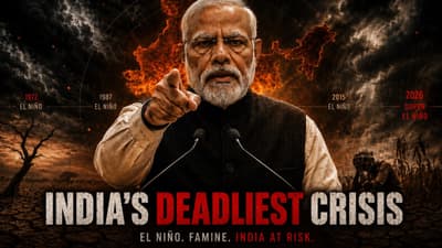 India’s NEXT Economic Crisis: Super El Niño 2026 | Case Study