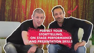 Perfect your Storytelling, on stage performance and presentation skills - SAS Episode 10