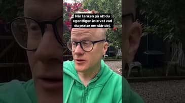 Händer mej hela tiden...