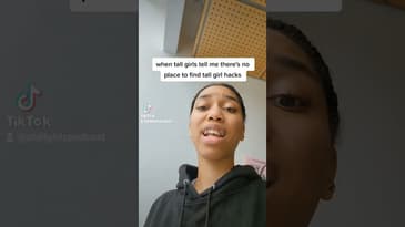 When Tall Girls Say There's No Place To Find Tall Girl Hacks...