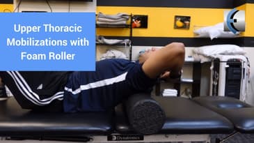 Upper Thoracic Self Mobilization with Foam Roller