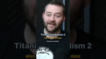 Titanic Symbolism dancing in 3rd class scene