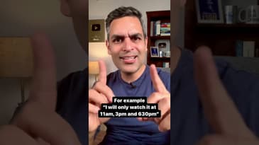 My top 3 Under-rated Productivity Hacks! | Ankur Warikoo #Shorts