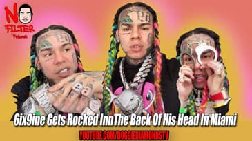 Tekashi 6ix9ine Gets Rocked In The Back Of His Head In Miami