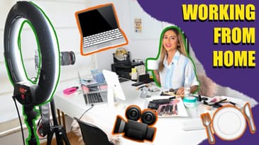 VLOG: WORKING FROM HOME DURING SELF QUARANTINE / SELF ISOLATION (CORONA EDITION)