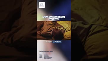 What Should You Do If You Can't Sleep? #sleep #youtubeshorts #shorts