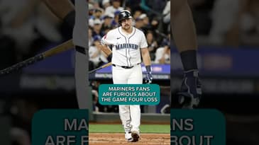 MARINERS FANS ARE FURIOUS AT THE GAME FOUR LOSS #mlb #baseball #mariners