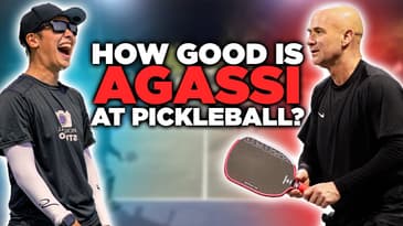 We Played Pickleball with Andre Agassi