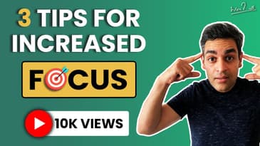 The best way to sharpen your brain | 3 important things to keep in mind | Ankur Warikoo motivation