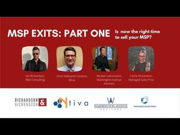 MSP EXITS part one: Is now the right time to sell your MSP?
