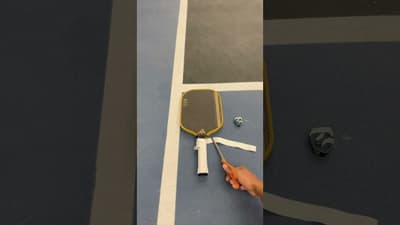 Control the Pickleball better with Trigger Grip Pro 💪 easy to install triggergrippro