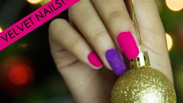 Velvet Nail Art With Sonal Sagaraya | Christmas Special! (Flocking Powder/Felt Technique)