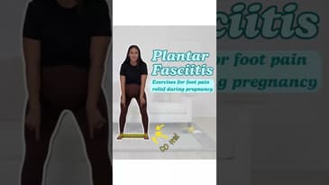 Plantar Fasciitis Relief During Pregnancy? #trythisout #pregnancy