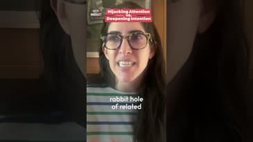 From Hijacking Attention to Deepening Intention #Shorts