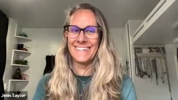 Behind The Mic: with Jenn Taylor, Mom of 18, Host of At A Crossroads with The Naked Podcaster