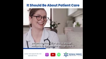 It Should Be About Patient Care