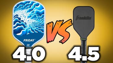 Can 4.5s Beat 4.0s With Trainer Paddles? | Ft Friday Pickleball